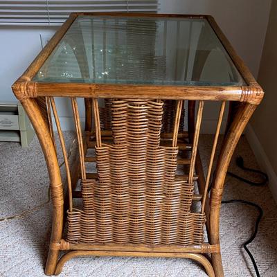 Ratta Glass Top Table #2