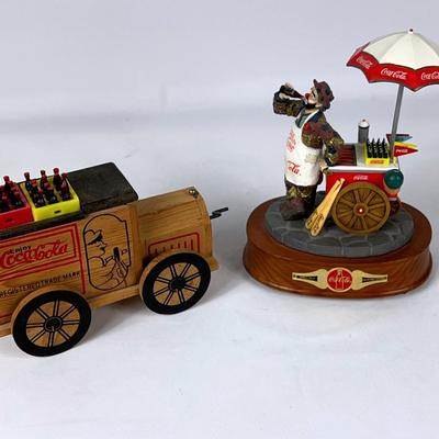 Pair of Coca-Cola Music Boxes