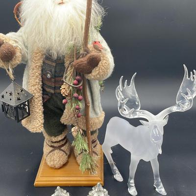 Santa Decor Scene 
