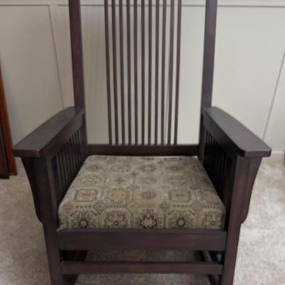 Mission Style Rocking Chair 