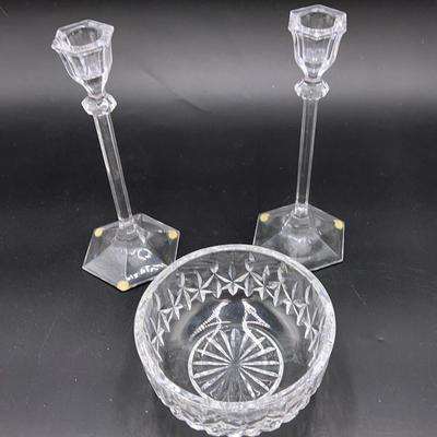 Waterford & Riedel Crystal Pieces