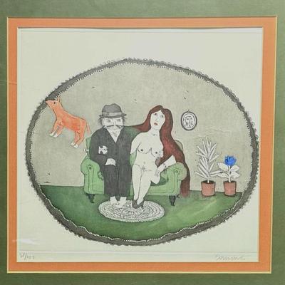 Janosch Signed & Numbered Print - Framed 20x21”