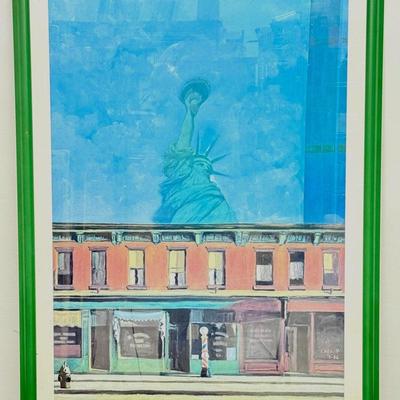 Dr. T.F. Chen “Sunday Morning, Liberty” Signed & Numbered Print - 38x26”