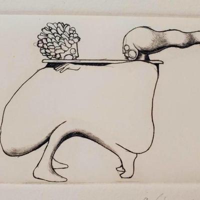 George Stuempfig “Flesh Bathtub” Signed & Numbered Print
