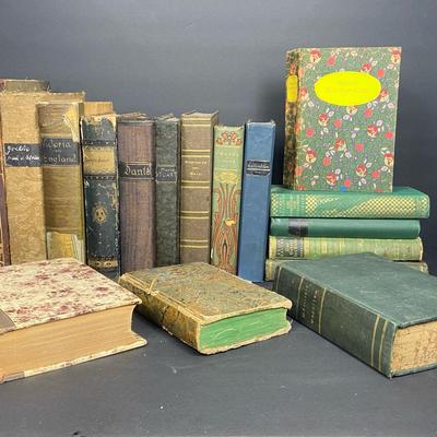Antique & Vintage German Books: Emil De Bonnechose 1852, Brendel 1903 & More