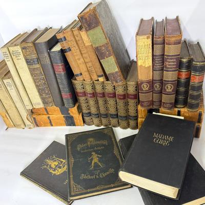 Antique & Vintage French/German Books: Hanslick 1892, Molière 1825, Oscar Wilde 1866 & More, 