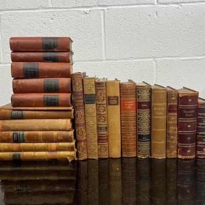 Antique German & French Books: - Schopenhauer, Papa Brick 1801, Chateaubriand 1920 & More