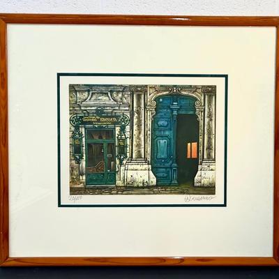 Karl Goldammer Signed & Numbered Print - Framed 23x26”