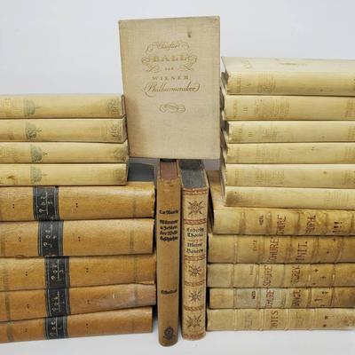 Antique German Books: Edgar Allen Poe, Molière, Victor Hugo & More