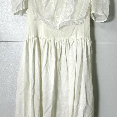 Gunne Sax Vintage White Lace Dress - Jr.Miss Size 11