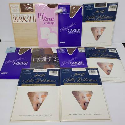 NIP Vintage Stockings - Hanes, Heiress, Cling Alon, Park Ave, & Berkshire