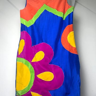 The Limited Silk Retro Dress - Size Small