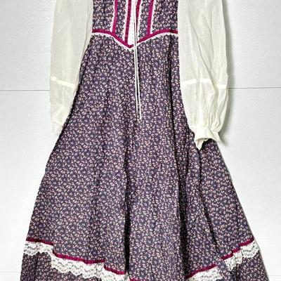 Gunne Sax By Jessica Prairie Dress - Jr.Miss Size 3