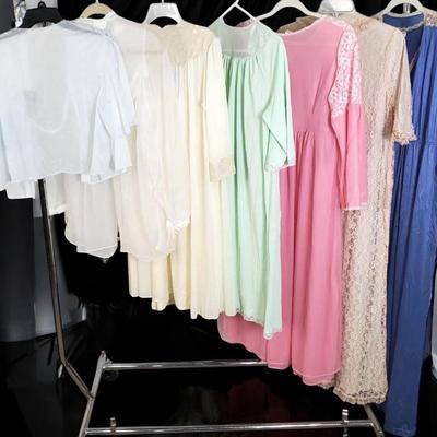 Vintage Peignoir Sets & More - Formfit Rogers, Interludes, & More (S-M)