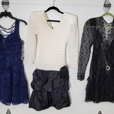 Vintage 80s-Style Fomal Dresses - Filigree, Zum Zum & More (Size S)