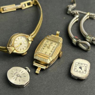 Vintage Ladies Watches - Nicolet, Nivada, Hamilton, & Banner