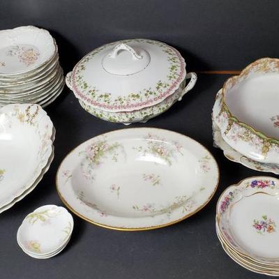 Antique China: William Guerin & Haviland From France, Carlsbad & Royal From Austria