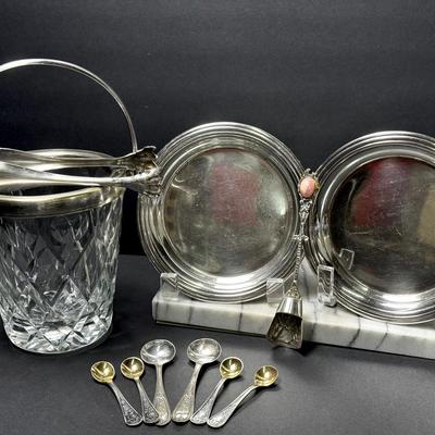 Christofle Silver Plated Dishes (2) & more 
