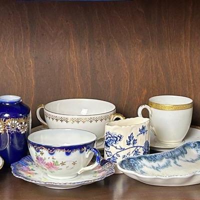 Antique & Vintage Porcelain: Bernardaud, Rosenthal, Alfred Meakin, Schwarzburg, ,More 