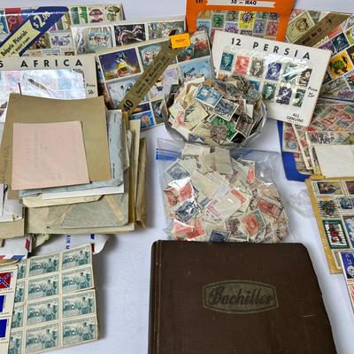 Vintage Stamp Collection Including Pre-WWII International Album & More