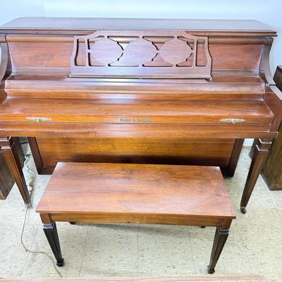 Kobler & Campbell Upright Piano - Serial #: 749342