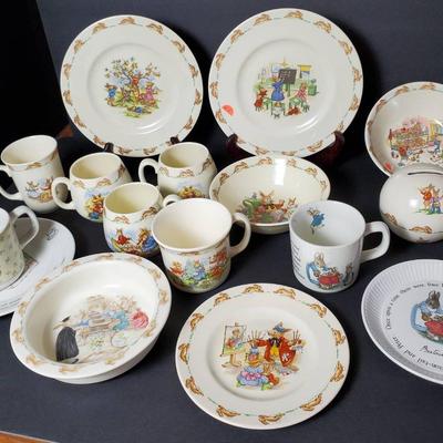 Royal Doulton Bunnykins & Wedgwood Peter Rabbit Childrens’ Dishware