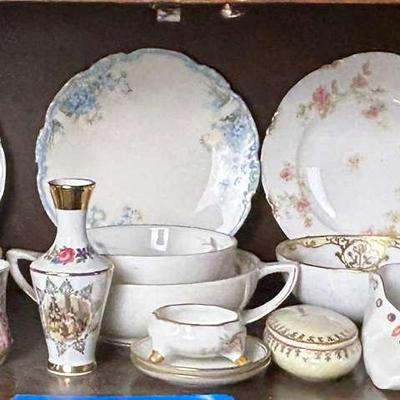 Antique & Vintage China: Herend, Haviland, P& P Limoges, Crown Staffordshire, Guillen