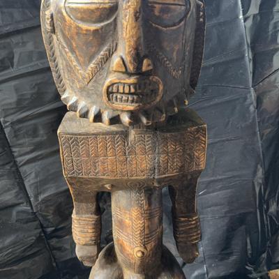 Songye-Style Power Figure (Nkisi) – Congo Region