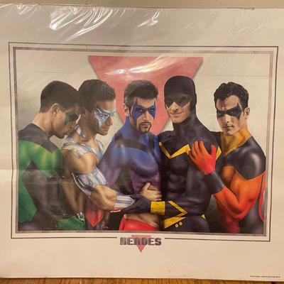 Heroes Poster by 10 Percent Productions (2000)