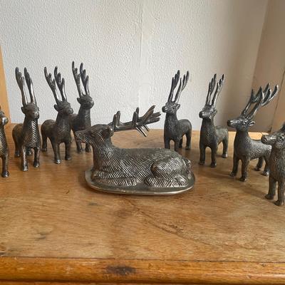 Deer Salt and Pepper Shakers