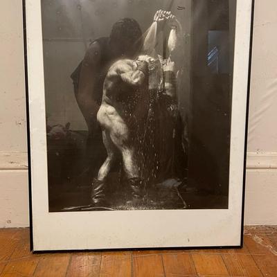 Herb Ritts – Dan and Fred, Bodyshop Series (Hollywood, 1984) – Framed Duotone Print
