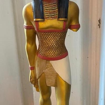 Hand-Painted Resin Figure of Set (Egyptian God of Chaos)