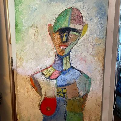 Abstract Figurative Oil Painting by Jerry Lee Frost