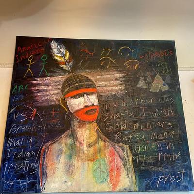 "Cosmic Dance" by Jerry Lee Frost (2016) – Mixed Media Painting
