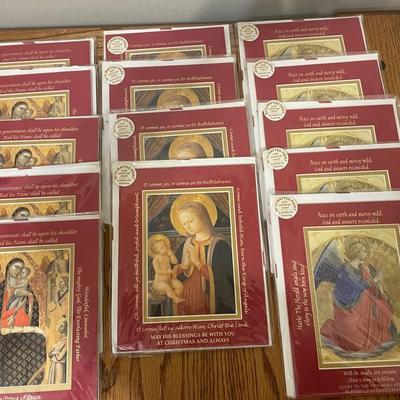 Matted Vintage Art Prints for Christmas
