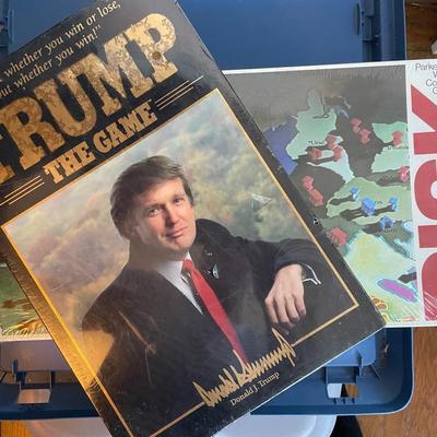Two Board Games: Risk and Trump: The Game