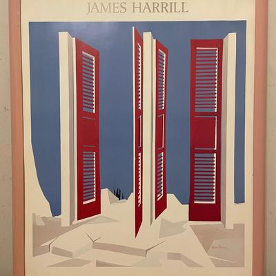 James Harrill Framed Poster, Leslie Levy Gallery