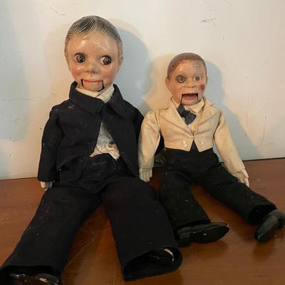 Vintage Pull-String Ventriloquist Dolls