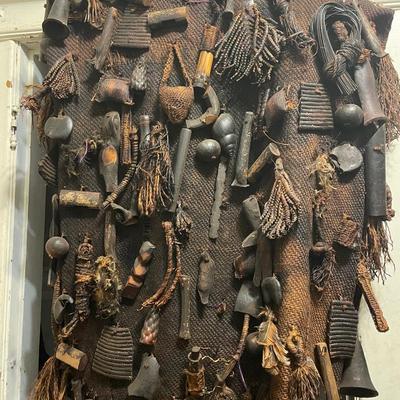 Grè Grè Hunting Cloth from Cameroon, Central Africa 