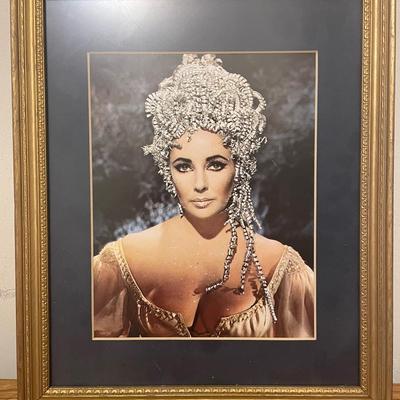 Framed Elizabeth Taylor from "Doctor Faustus" 