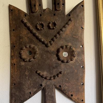 Bwa-Style Crest Mask with Geometric Face – Burkina Faso