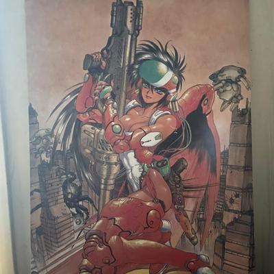 Masamune Shirow Intron Depot-Style Sci-Fi Anime Artboard