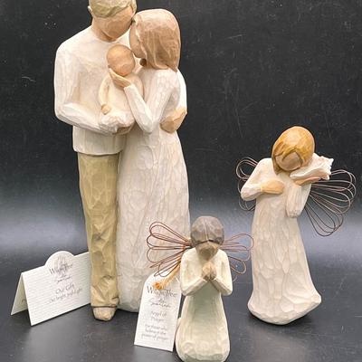 (3) Willow Tree Figures