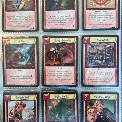 (9) Harry Potter Cards ft. Incarcifors 2001 WOTC 