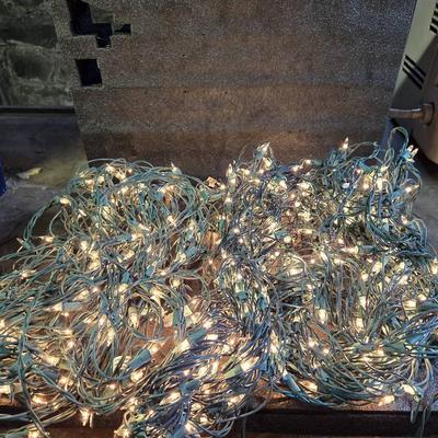 Green Wire Christmas Lights Bundle