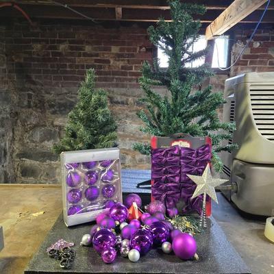 Purple Christmas Decor
