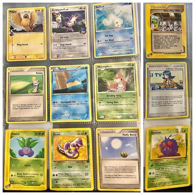(12) Pokémon Cards ft. Supporter & Trainer Cards