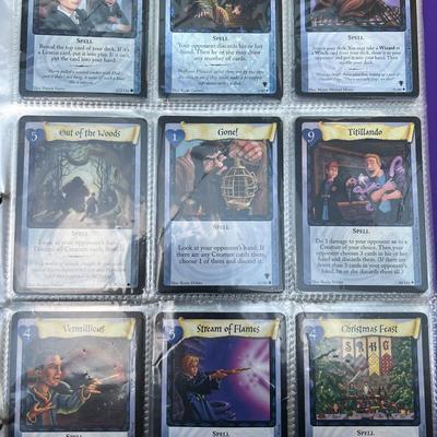 (9) Harry Potter Cards — ft. Christmas Feast 2002 WOTC & Charms Exam Holo 2001