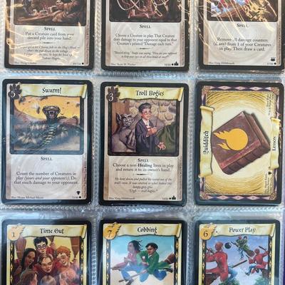 (9) Harry Potter Cards — ft. Dog Biscuits 2002 Wizards