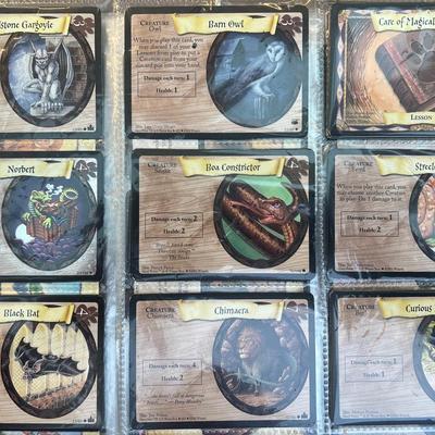 (9) Harry Potter Cards — featuring Norbert Holo 2001 Wizards
